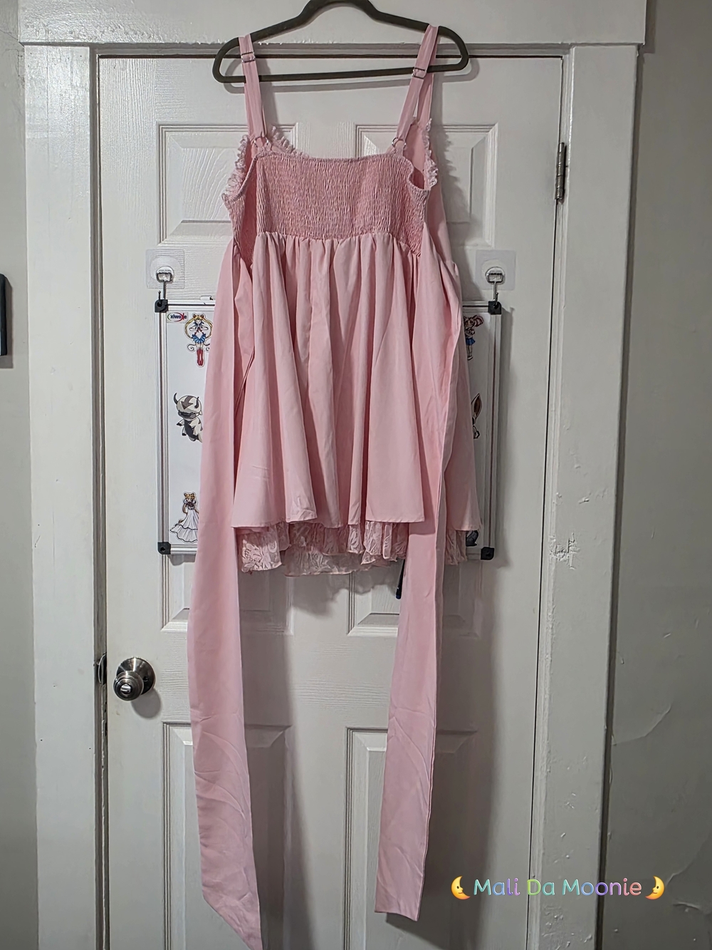 SHEIN Pink Ruffled Mini Dress - Picture 7 of 7